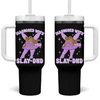 ADHD Meme Tumbler With Handle Funny Slay DHD Frog Neurodivergent - Wonder Print Shop