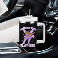 ADHD Meme Tumbler With Handle Funny Slay DHD Frog Neurodivergent - Wonder Print Shop