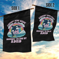 Side Quest ADHD Garden Flag Funny Neurodivergent Meme - Wonder Print Shop