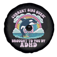 Side Quest ADHD Spare Tire Cover Funny Neurodivergent Meme - Wonder Print Shop