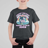 Side Quest ADHD T Shirt For Kid Funny Neurodivergent Meme - Wonder Print Shop