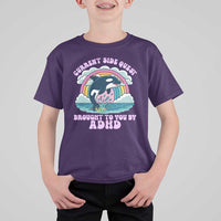 Side Quest ADHD T Shirt For Kid Funny Neurodivergent Meme - Wonder Print Shop