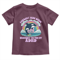 Side Quest ADHD Toddler T Shirt Funny Neurodivergent Meme - Wonder Print Shop