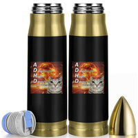 ADHD Cat Meme Bullet Tumbler Funny Kitty Flames Neurodivergent Gen Z - Wonder Print Shop
