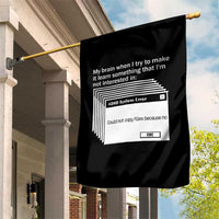 ADHD Meme Garden Flag Funny System Error Neurodivergent Humor - Wonder Print Shop