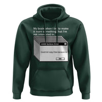 ADHD Meme Hoodie Funny System Error Neurodivergent Humor - Wonder Print Shop