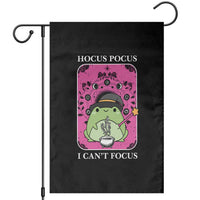 ADHD Meme Garden Flag Neurodivergent Wizard Frog I Cant Focus - Wonder Print Shop
