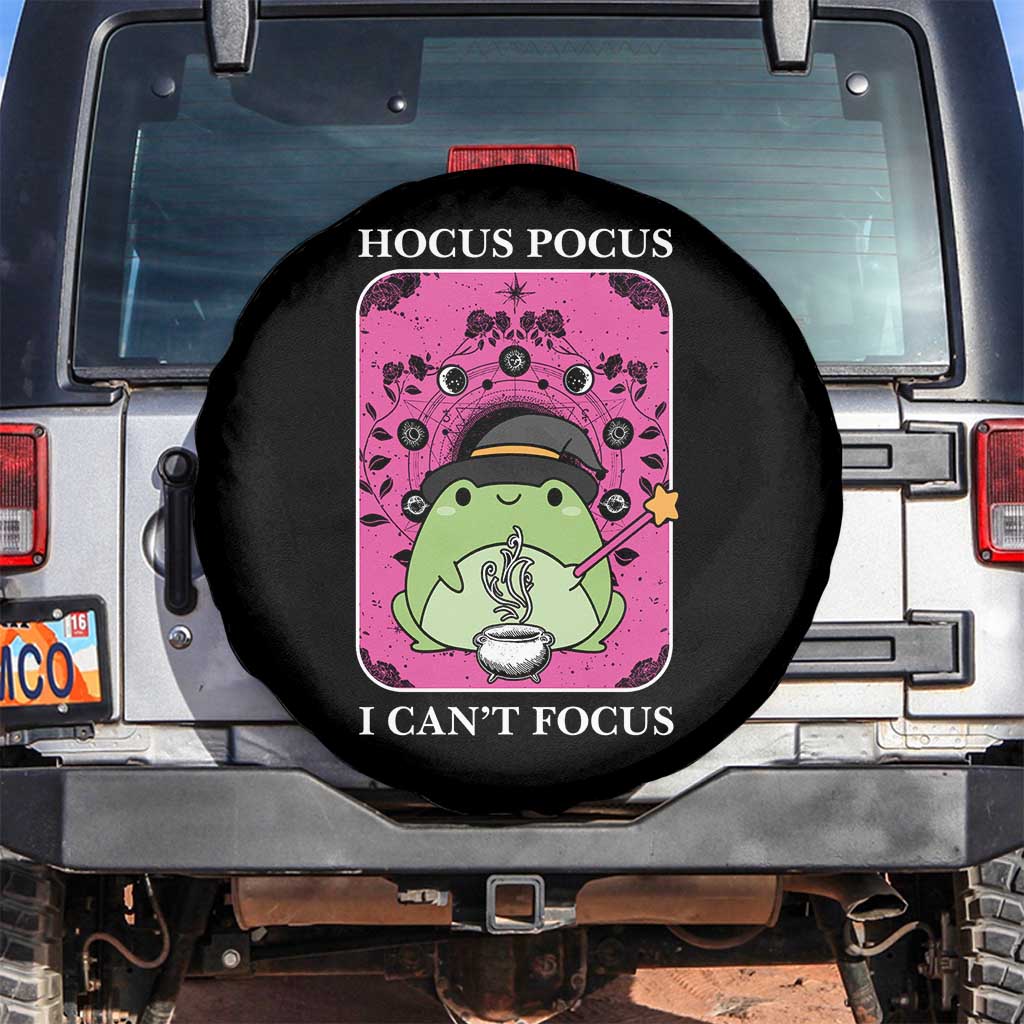 ADHD Meme Spare Tire Cover Neurodivergent Wizard Frog I Cant Focus - Wonder Print Shop