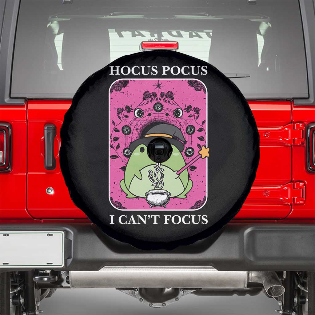 ADHD Meme Spare Tire Cover Neurodivergent Wizard Frog I Cant Focus - Wonder Print Shop