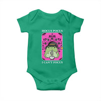 ADHD Meme Baby Onesie Neurodivergent Wizard Frog I Cant Focus - Wonder Print Shop