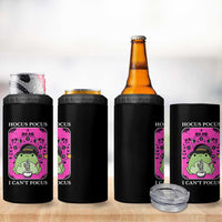 ADHD Meme 4 in 1 Can Cooler Tumbler Neurodivergent Wizard Frog I Cant Focus - Wonder Print Shop