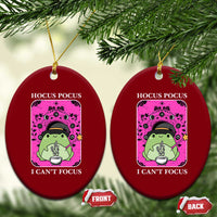 ADHD Meme Ceramic Ornament Neurodivergent Wizard Frog I Cant Focus - Wonder Print Shop