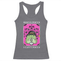 ADHD Meme Racerback Tank Top Neurodivergent Wizard Frog I Cant Focus - Wonder Print Shop