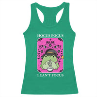 ADHD Meme Racerback Tank Top Neurodivergent Wizard Frog I Cant Focus - Wonder Print Shop