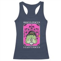 ADHD Meme Racerback Tank Top Neurodivergent Wizard Frog I Cant Focus - Wonder Print Shop