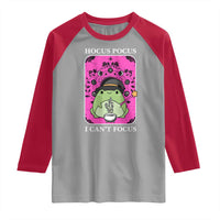 ADHD Meme Raglan Shirt Neurodivergent Wizard Frog I Cant Focus - Wonder Print Shop