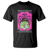 ADHD Meme T Shirt Neurodivergent Wizard Frog I Cant Focus - Wonder Print Shop