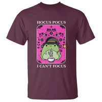 ADHD Meme T Shirt Neurodivergent Wizard Frog I Cant Focus - Wonder Print Shop