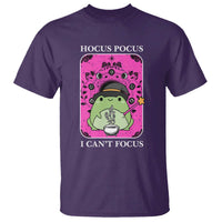 ADHD Meme T Shirt Neurodivergent Wizard Frog I Cant Focus - Wonder Print Shop