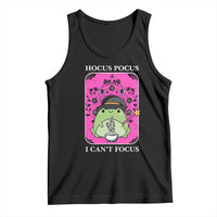 ADHD Meme Tank Top Neurodivergent Wizard Frog I Cant Focus - Wonder Print Shop