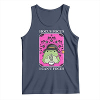 ADHD Meme Tank Top Neurodivergent Wizard Frog I Cant Focus - Wonder Print Shop