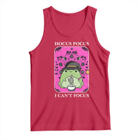 ADHD Meme Tank Top Neurodivergent Wizard Frog I Cant Focus - Wonder Print Shop