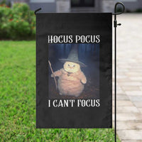 ADHD Cat Meme Garden Flag Neurodivergent Wizard Cat I Cant Focus - Wonder Print Shop