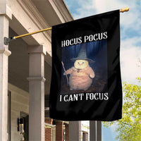 ADHD Cat Meme Garden Flag Neurodivergent Wizard Cat I Cant Focus - Wonder Print Shop