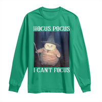 ADHD Cat Meme Long Sleeve Shirt Neurodivergent Wizard Cat I Cant Focus - Wonder Print Shop