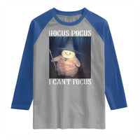 ADHD Cat Meme Raglan Shirt Neurodivergent Wizard Cat I Cant Focus - Wonder Print Shop