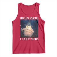 ADHD Cat Meme Tank Top Neurodivergent Wizard Cat I Cant Focus - Wonder Print Shop