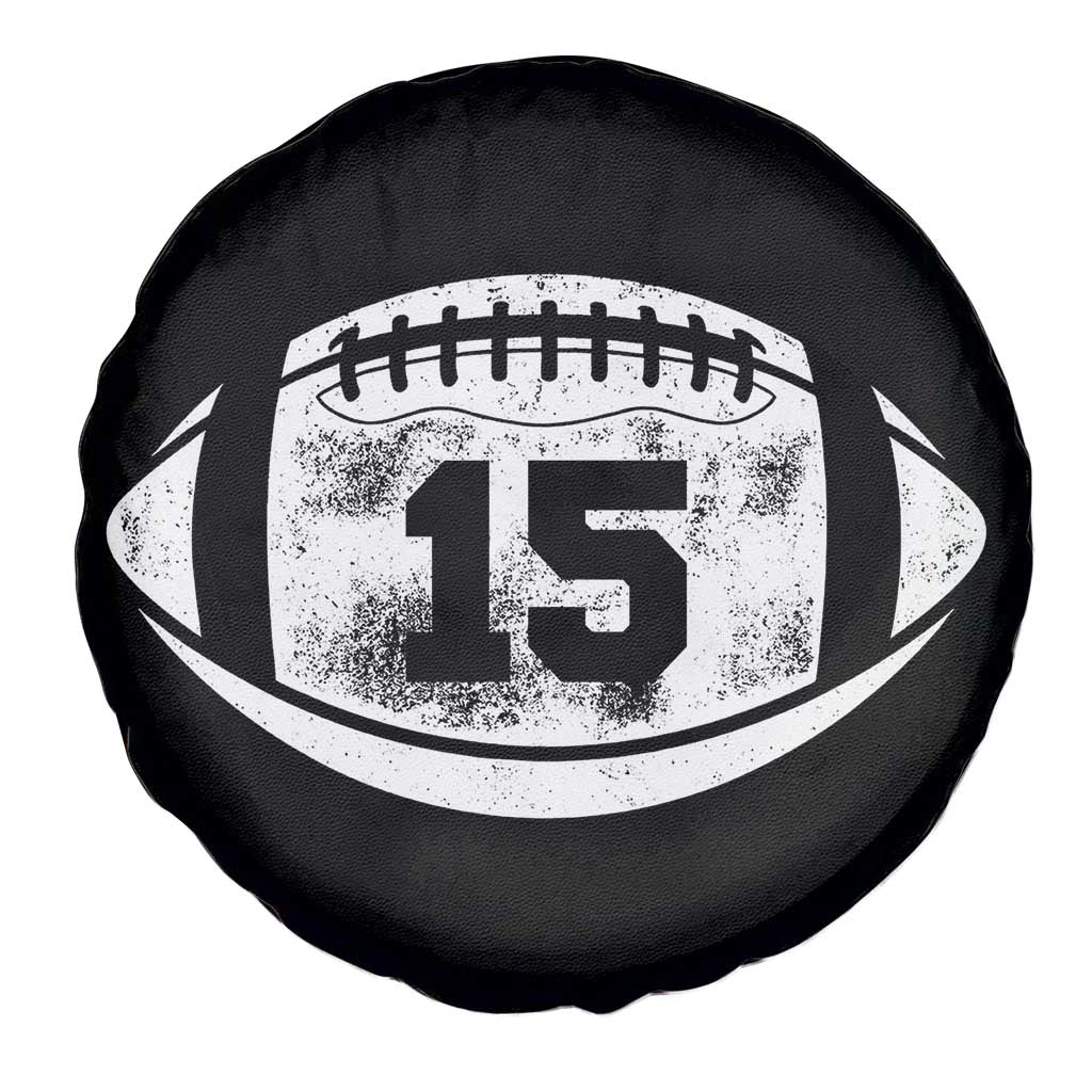 Personalized Football Game Day Spare Tire Cover Custom Number Cute Senior Mom Mama - Wonder Print Shop