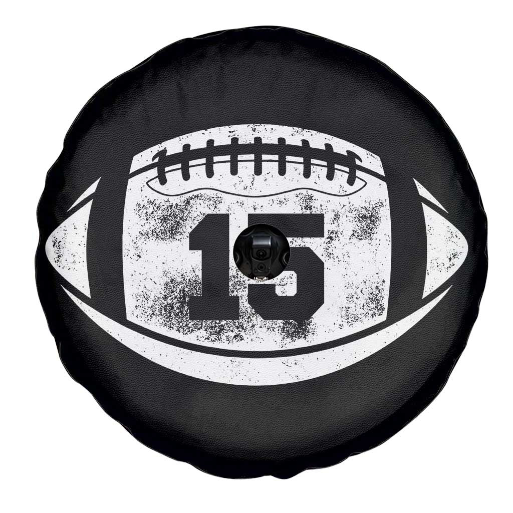 Personalized Football Game Day Spare Tire Cover Custom Number Cute Senior Mom Mama - Wonder Print Shop