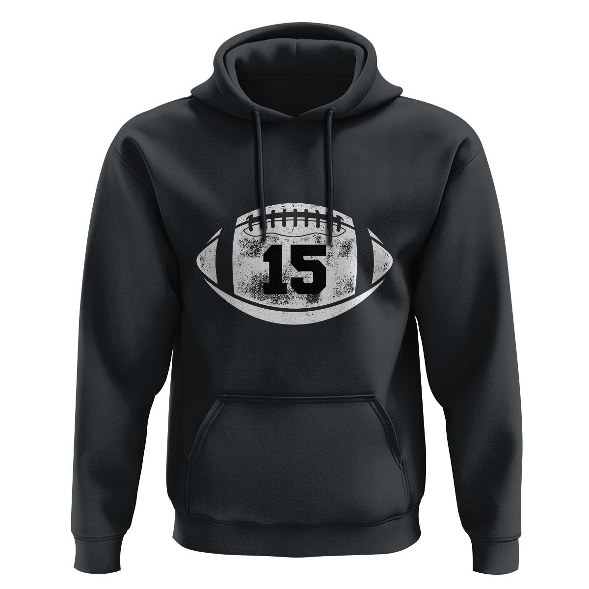 Personalized Football Game Day Hoodie Custom Number Cute Senior Mom Mama - Wonder Print Shop