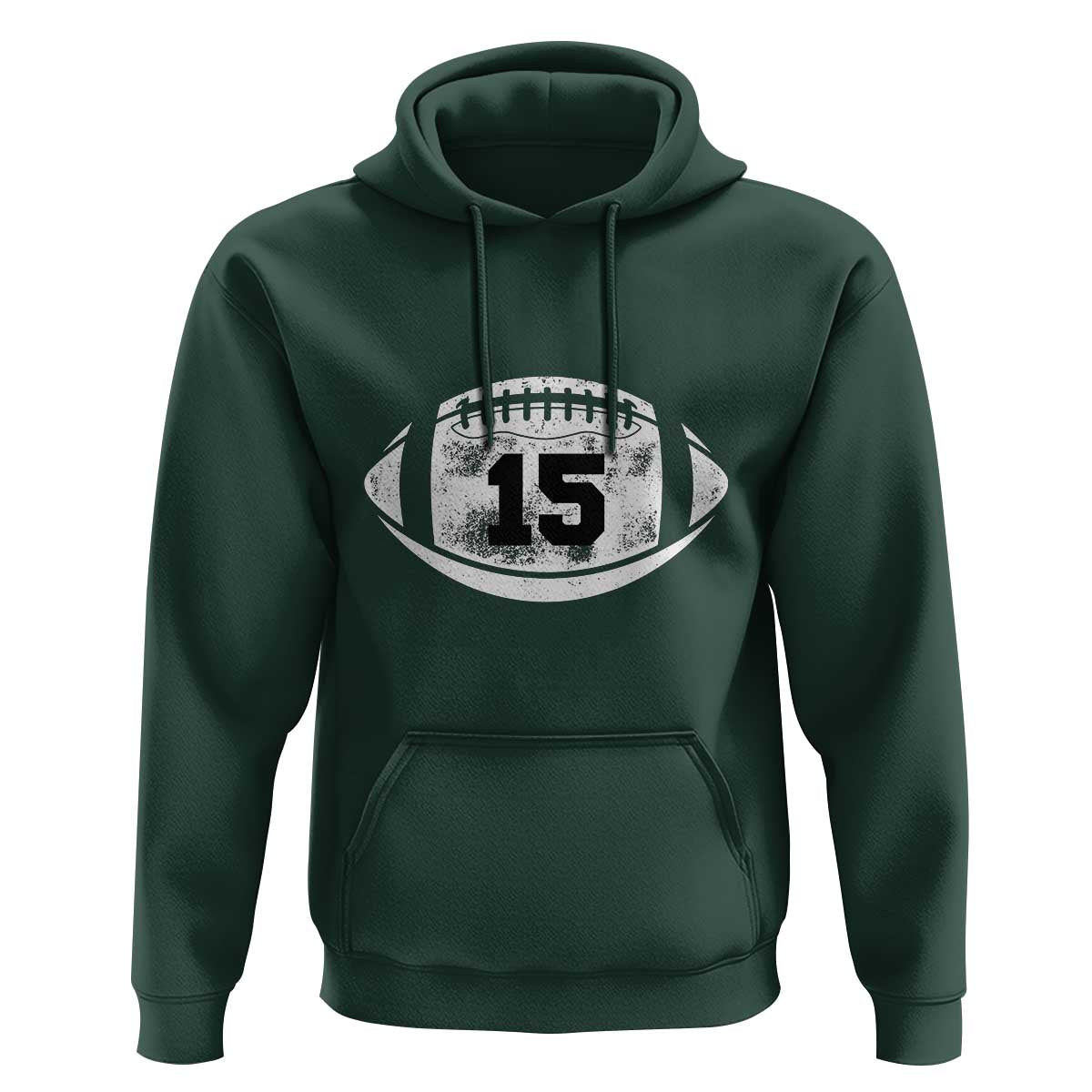 Personalized Football Game Day Hoodie Custom Number Cute Senior Mom Mama - Wonder Print Shop