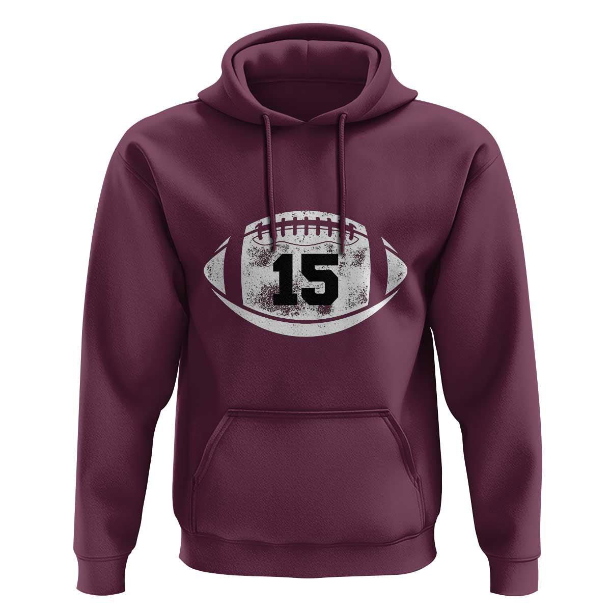 Personalized Football Game Day Hoodie Custom Number Cute Senior Mom Mama - Wonder Print Shop