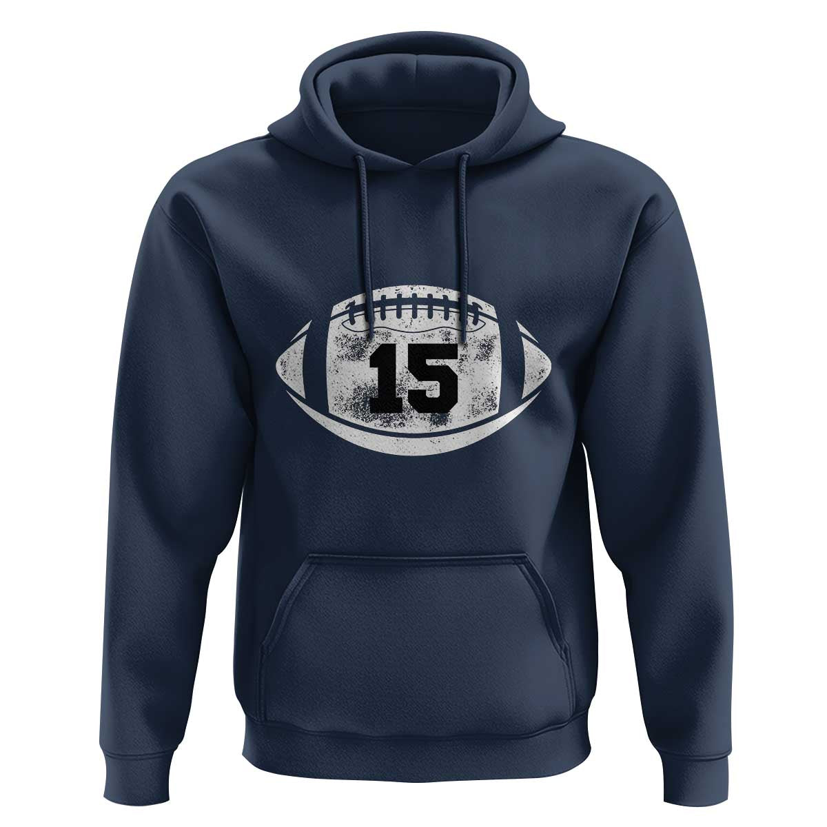 Personalized Football Game Day Hoodie Custom Number Cute Senior Mom Mama - Wonder Print Shop