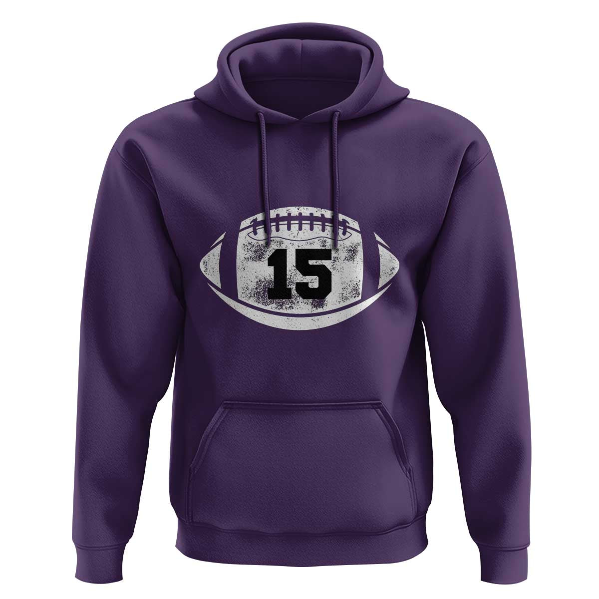 Personalized Football Game Day Hoodie Custom Number Cute Senior Mom Mama - Wonder Print Shop
