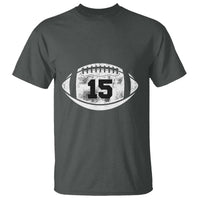 Personalized Football Game Day T Shirt Custom Number Cute Senior Mom Mama - Wonder Print Shop
