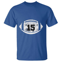 Personalized Football Game Day T Shirt Custom Number Cute Senior Mom Mama - Wonder Print Shop