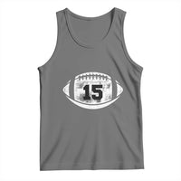 Personalized Football Game Day Tank Top Custom Number Cute Senior Mom Mama - Wonder Print Shop