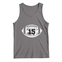 Personalized Football Game Day Tank Top Custom Number Cute Senior Mom Mama - Wonder Print Shop