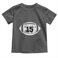 Personalized Football Game Day Toddler T Shirt Custom Number Cute Senior Mom Mama - Wonder Print Shop