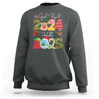 New Year 2025 Sweatshirt Merry Christmas Good Bye 2024 Hello 2025 - Wonder Print Shop
