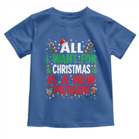 All I Want for Christmas Is A New President Toddler T Shirt Subtle FDT Sarcastic Holiday - Wonder Print Shop