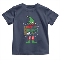 67 Christmas Toddler T Shirt Funny Six Seven Meme Brainrot Nice Naughty 6 7 Elf Custome - Wonder Print Shop
