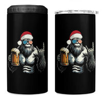 Bigfoot Christmas 4 in 1 Can Cooler Tumbler Most Wonderful Xmas Sasquatch Beer - Wonder Print Shop