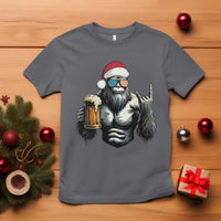 Bigfoot Christmas T Shirt Most Wonderful Xmas Sasquatch Beer - Wonder Print Shop