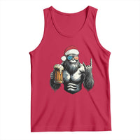 Bigfoot Christmas Tank Top Most Wonderful Xmas Sasquatch Beer - Wonder Print Shop