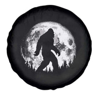 Bigfoot Night Stroll Spare Tire Cover Cool Full Moon & Trees Sasquatch - Wonder Print Shop